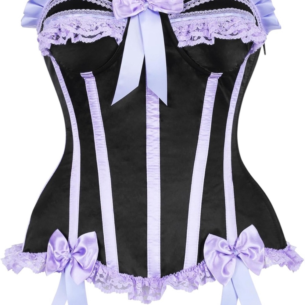 Daisy Corsets Striped Corset Top/Lingerie/Costume/Burlesque/Plus Size: 3XL - Picture 13 of 13